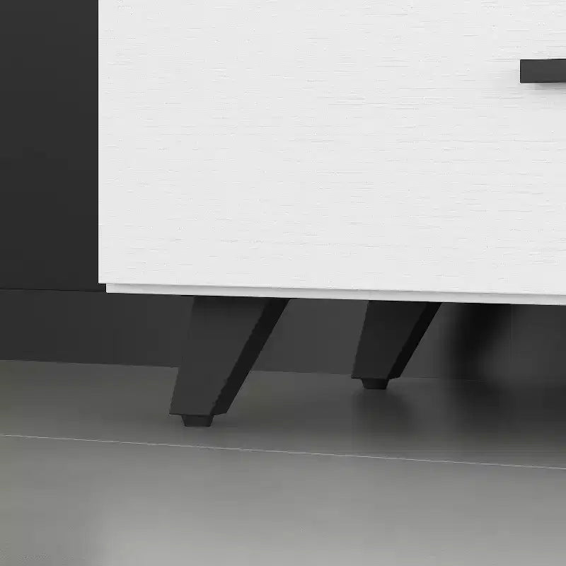 Mobile TV Moderno Allungabile Design Minimalista per Centro Intrattenimento Soggiorno