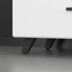 Mobile TV Moderno Allungabile Design Minimalista per Centro Intrattenimento Soggiorno