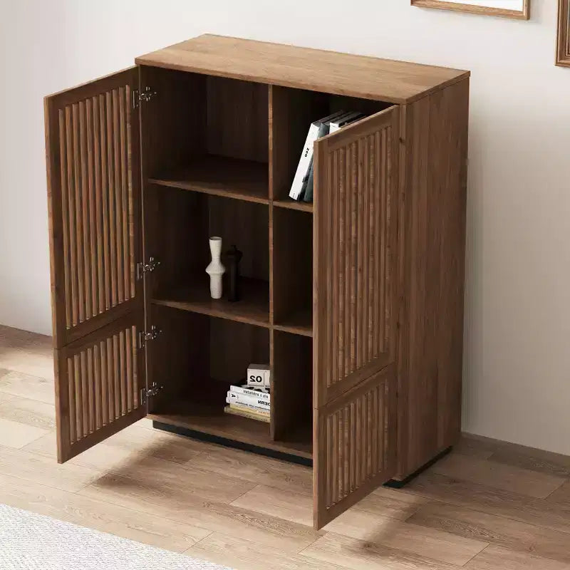 Credenza rustica moderna di metà secolo da 88,5 cm