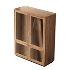 Credenza rustica moderna di metà secolo da 88,5 cm