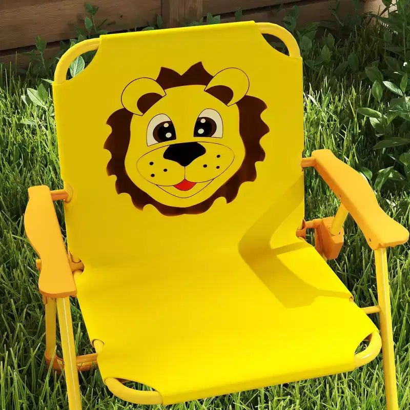 Set tavolo e sedie da picnic per bambini, tavolo per attività all'aperto con 2 sedie pieghevoli, ombrellone rimovibile, per giardino, cortile