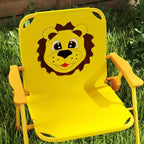 Set tavolo e sedie da picnic per bambini, tavolo per attività all'aperto con 2 sedie pieghevoli, ombrellone rimovibile, per giardino, cortile