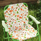 Set tavolo e sedie da picnic per bambini, tavolo per attività all'aperto con 2 sedie pieghevoli, ombrellone rimovibile, per giardino, cortile