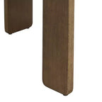 Sedie da pranzo Gaynor in ciniglia imbottite in legno di gomma stile Mid-Century Modern (set da 2)