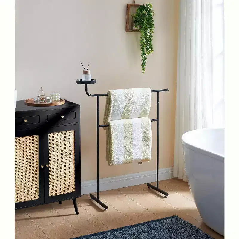 Poltrona reclinabile a dondolo girevole con funzione riscaldante e massaggiante - Recliner a dondolo a 360° con portabicchieri e tasca laterale - Divano singolo ergonomico, blu