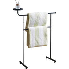 Poltrona reclinabile a dondolo girevole con funzione riscaldante e massaggiante - Recliner a dondolo a 360° con portabicchieri e tasca laterale - Divano singolo ergonomico, blu