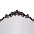 Specchio rotondo in metallo decorativo