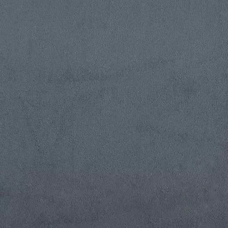 Divano Letto Velluto Grigio Scuro, Legno, Plastica Convertibile Standard