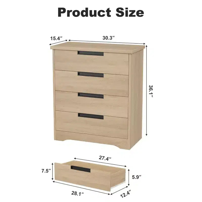 Cassettiera per camera da letto, Comodino a 3 cassetti con ampio spazio, Cassettiera piccola moderna da organizzazione Comodino per soggiorno, Cameretta