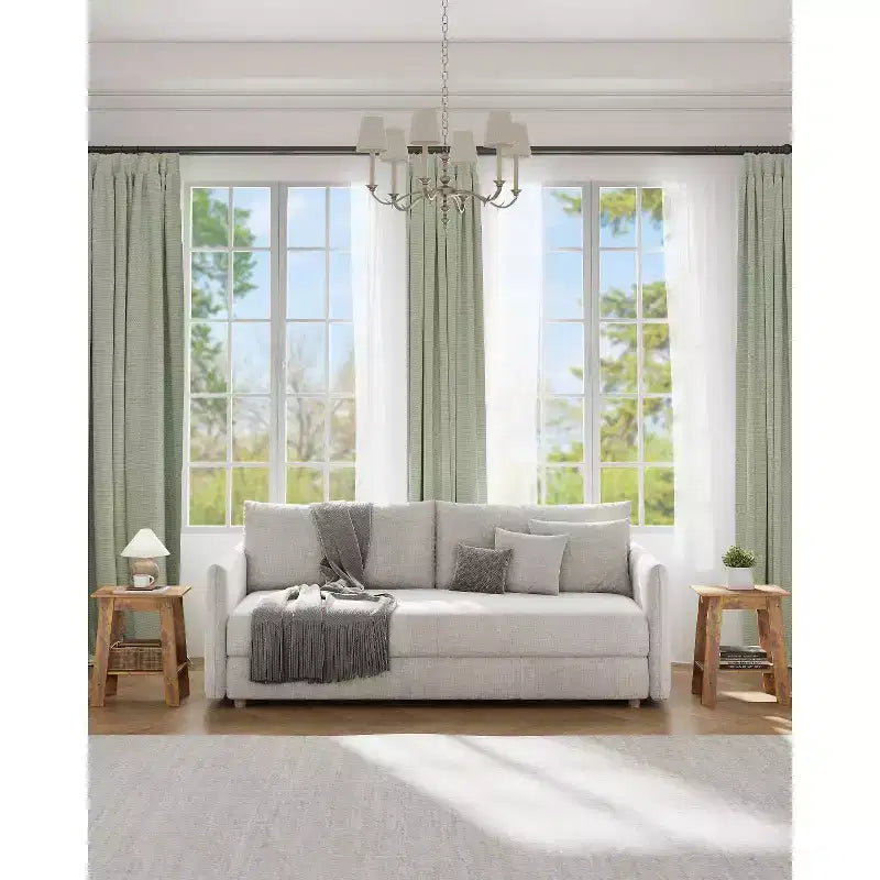 Tavolino moderno set da 2, tavolino da divano in legno con ripiano portaoggetti a 2 livelli, comodino da camera da letto per piccoli spazi, comodino per camera da letto