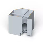 Mobile base angolare da cucina L83.8 x P61 x A87.6