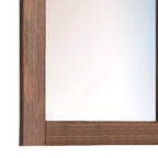 Specchio da Comò Royal Hampton, Cornice Rettangolare, Legno di Pino Brasiliano Mogano