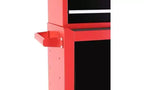 Cassettiera Portautensili a 3 Cassetti con Ruote - Ruote Bloccabili, Ampio Spazio di Archiviazione e Ripiani Regolabili, per Garage/Magazzino/Officina