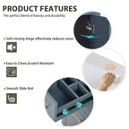 Mobile bagno 76 cm con lavabo, Mobiletto bagno con cassetti, Mobiletto bagno con lavabo singolo e ante con chiusura ammortizzata