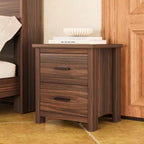 Set 4 pezzi per camera da letto, letto matrimoniale con testiera contenitore, 2 comodini e 1 cassettiera