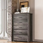 Set 4 pezzi per camera da letto, letto matrimoniale con testiera contenitore, 2 comodini e 1 cassettiera
