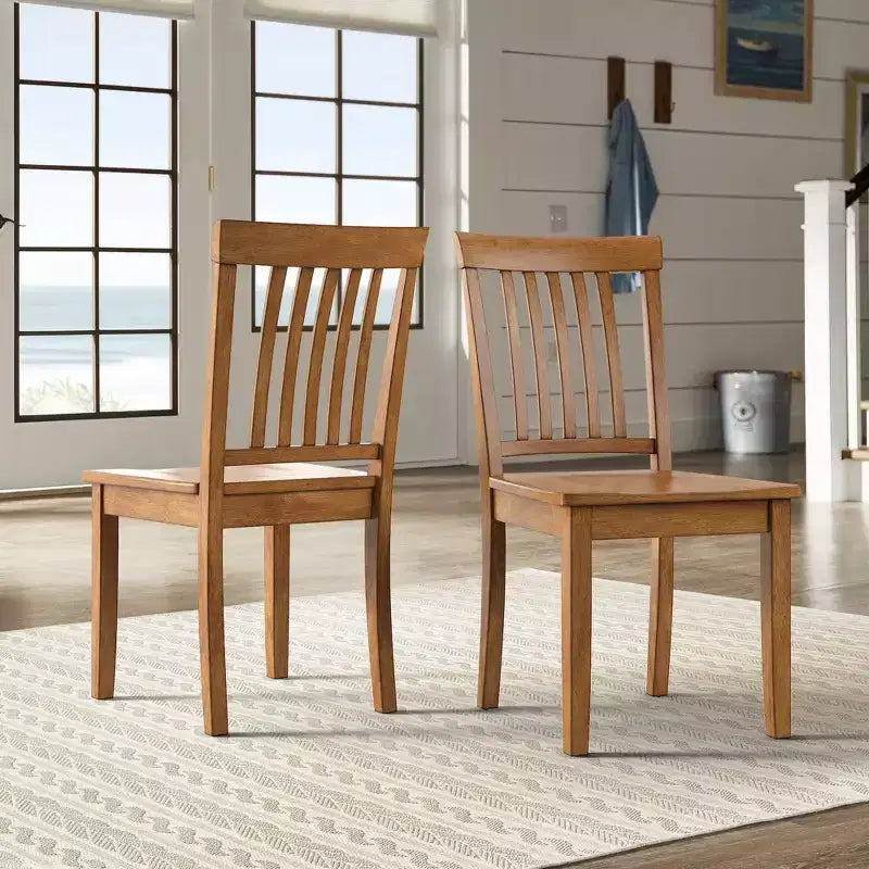 Sedie da pranzo Lexington Mission Back in legno (set di 2)