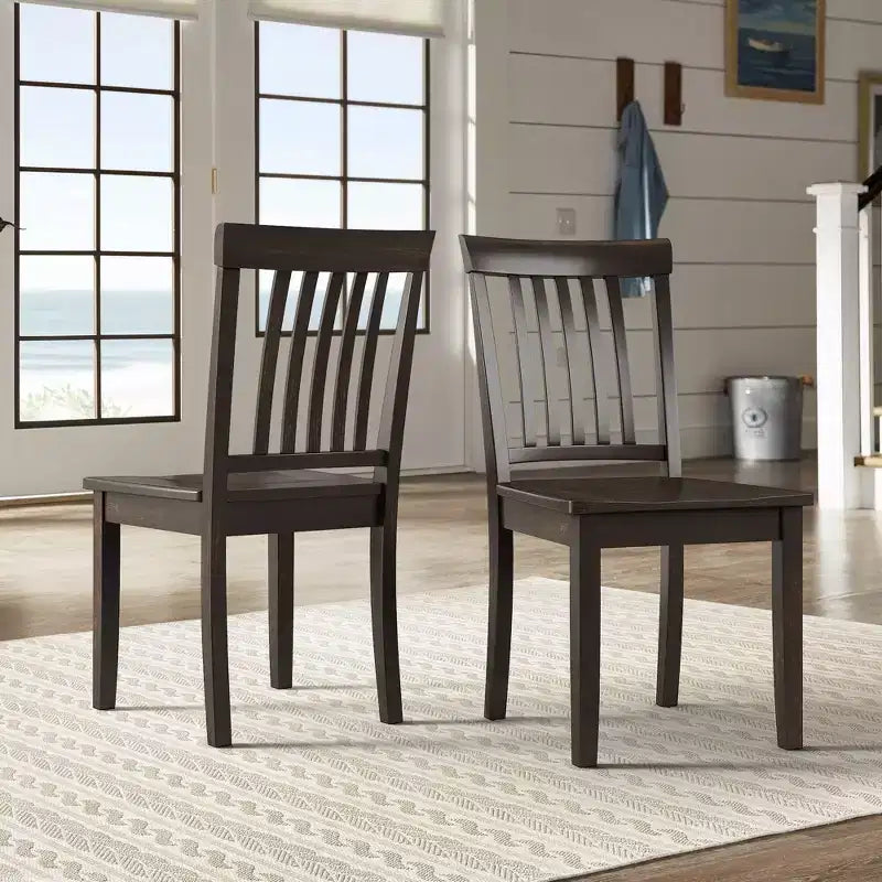 Sedie da pranzo Lexington Mission Back in legno (set di 2)