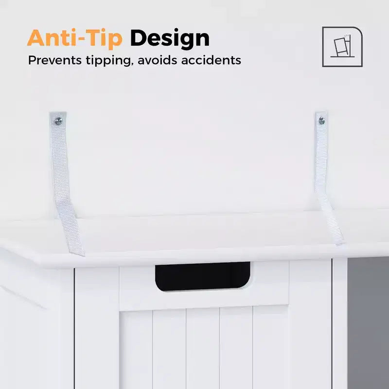 Mobiletto contenitore a 4 cassetti autoportante con ripiano aperto, armadietto da pavimento in legno per ingresso, bagno, camera da letto e soggiorno