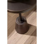 Tavolino rotondo Tira, bronzo, 14x14x24