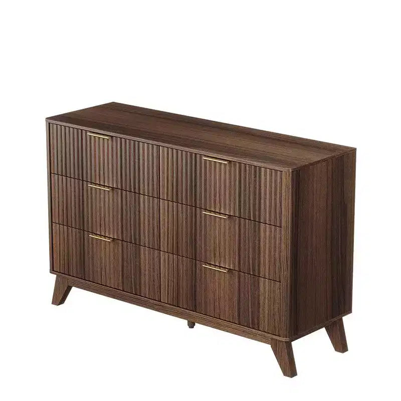 Cassettiera doppia con 6 cassetti da 120 cm