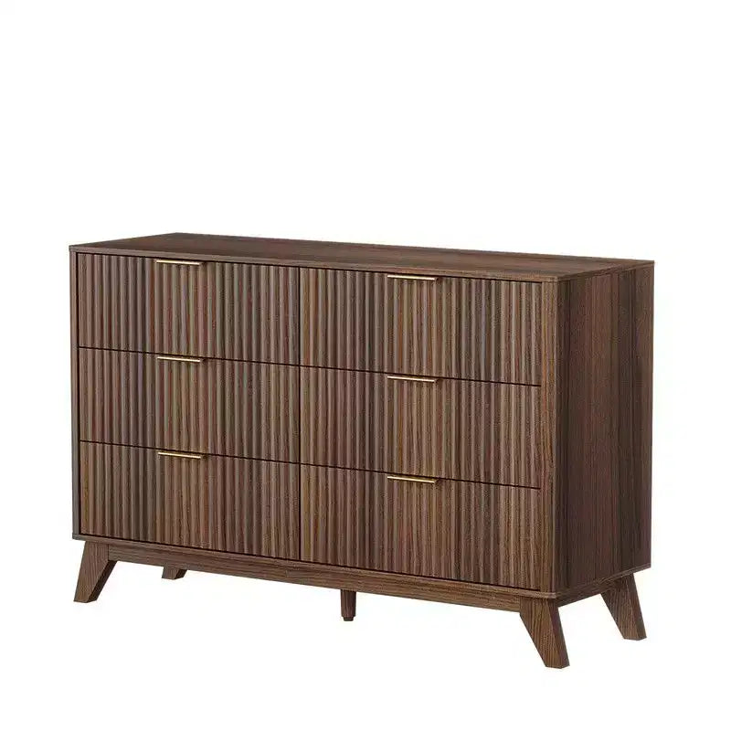 Cassettiera doppia con 6 cassetti da 120 cm