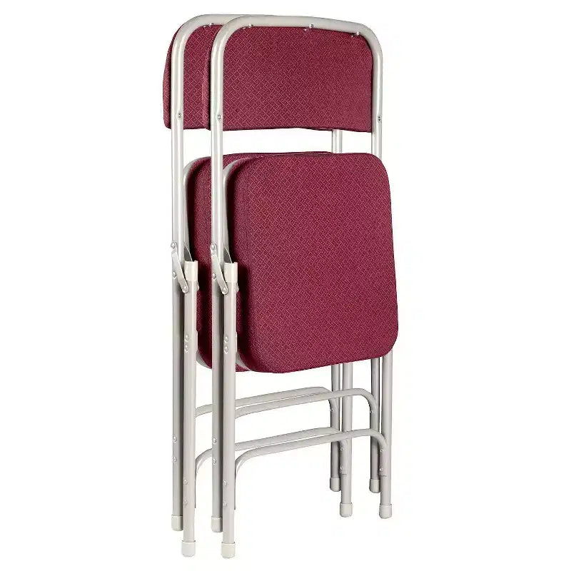 Set di 2 sedie pieghevoli imbottite premium
