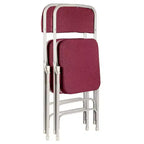 Set di 2 sedie pieghevoli imbottite premium