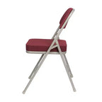 Set di 2 sedie pieghevoli imbottite premium