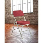 Set di 2 sedie pieghevoli imbottite premium