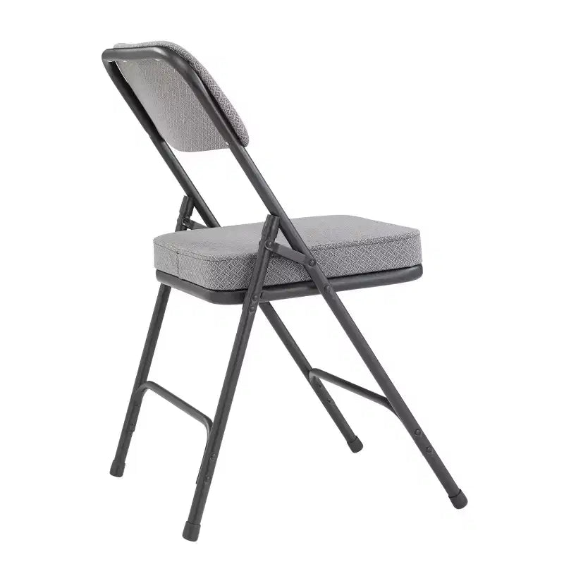 Set di 2 sedie pieghevoli imbottite premium