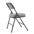 Set di 2 sedie pieghevoli imbottite premium
