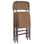 Set di 2 sedie pieghevoli imbottite premium