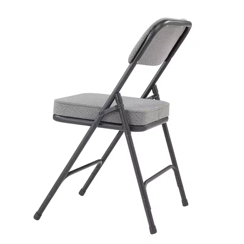 Set di 2 sedie pieghevoli imbottite premium
