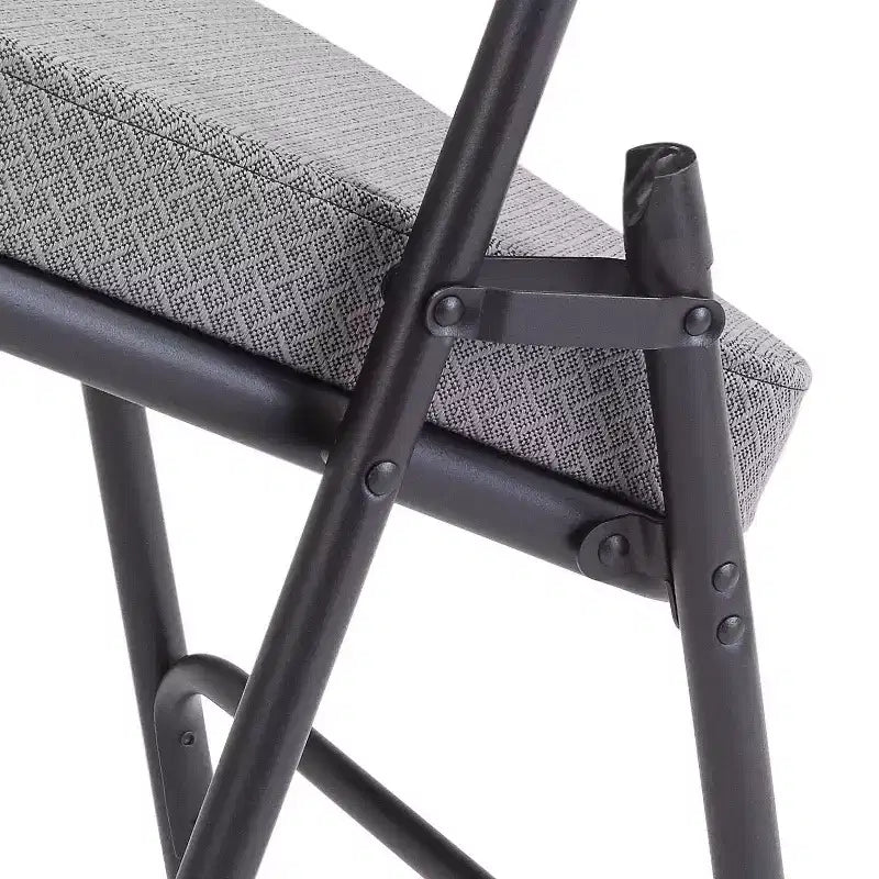 Set di 2 sedie pieghevoli imbottite premium