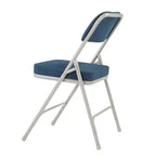 Set di 2 sedie pieghevoli imbottite premium