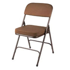 Set di 2 sedie pieghevoli imbottite premium