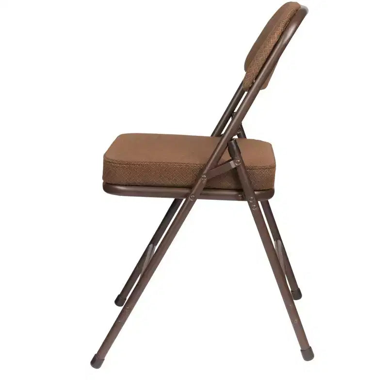 Set di 2 sedie pieghevoli imbottite premium