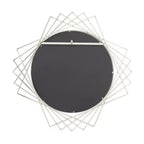 Specchio da parete geometrico in metallo