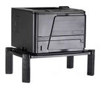 Alzata per monitor da scrivania - Supporto da tavolo regolabile in altezza per display PC e laptop e stampanti, 48 x 33 cm, altezza 16,7 cm