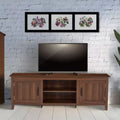 Mobile TV con Consolle, Mobiletto Contenitore per Media e Intrattenimento per Home Theater, Camera da Letto, Soggiorno, supporta TV fino a 50 kg