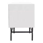 Mobile Porta TV Meadowgrove Modern con 3 Cassetti e Armadietto, per TV fino a 65"