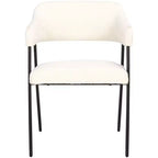 Naoko Dining Chair - DCH1105 - White/Black - Safavieh