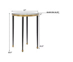 Tavolino Stiletto Oro Antico