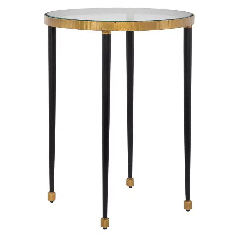Tavolino Stiletto Oro Antico